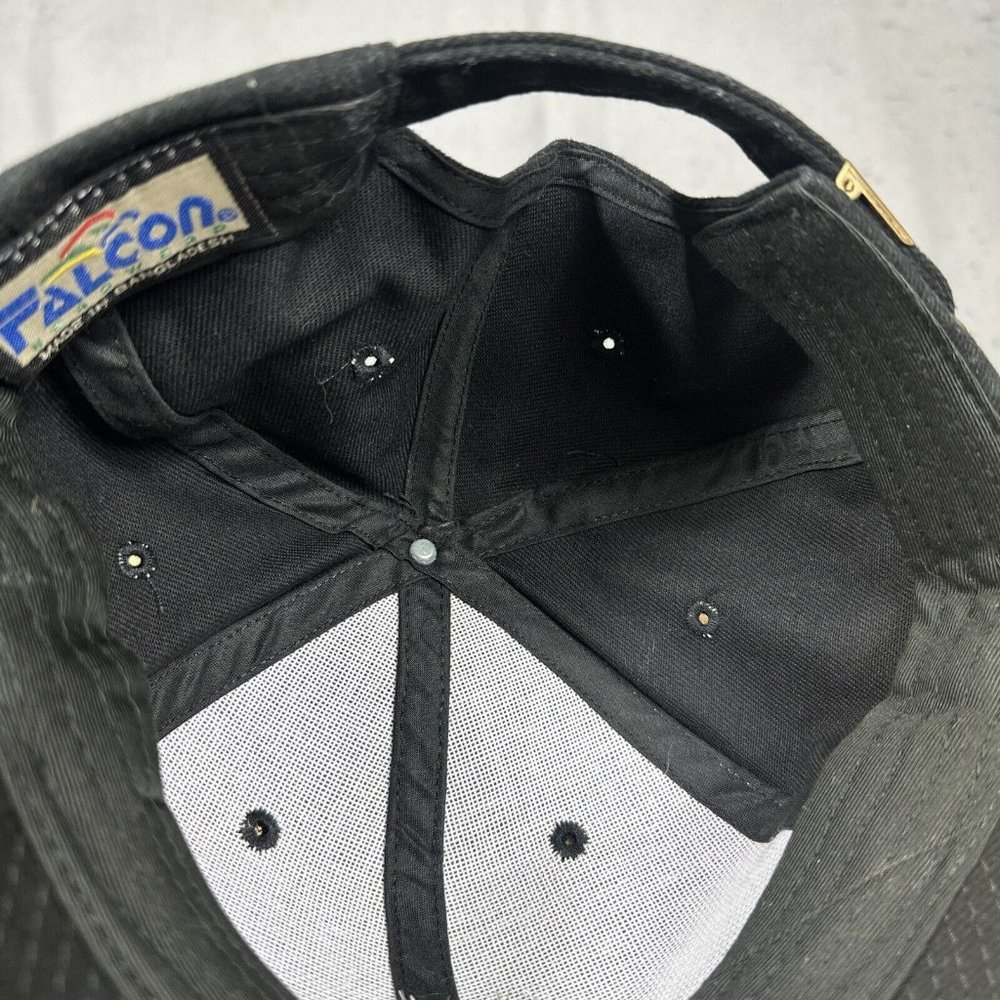Falcon Headwear Ditzler Baseball Hat Cap  Strapback Adjustable Black - Picture 12 of 12